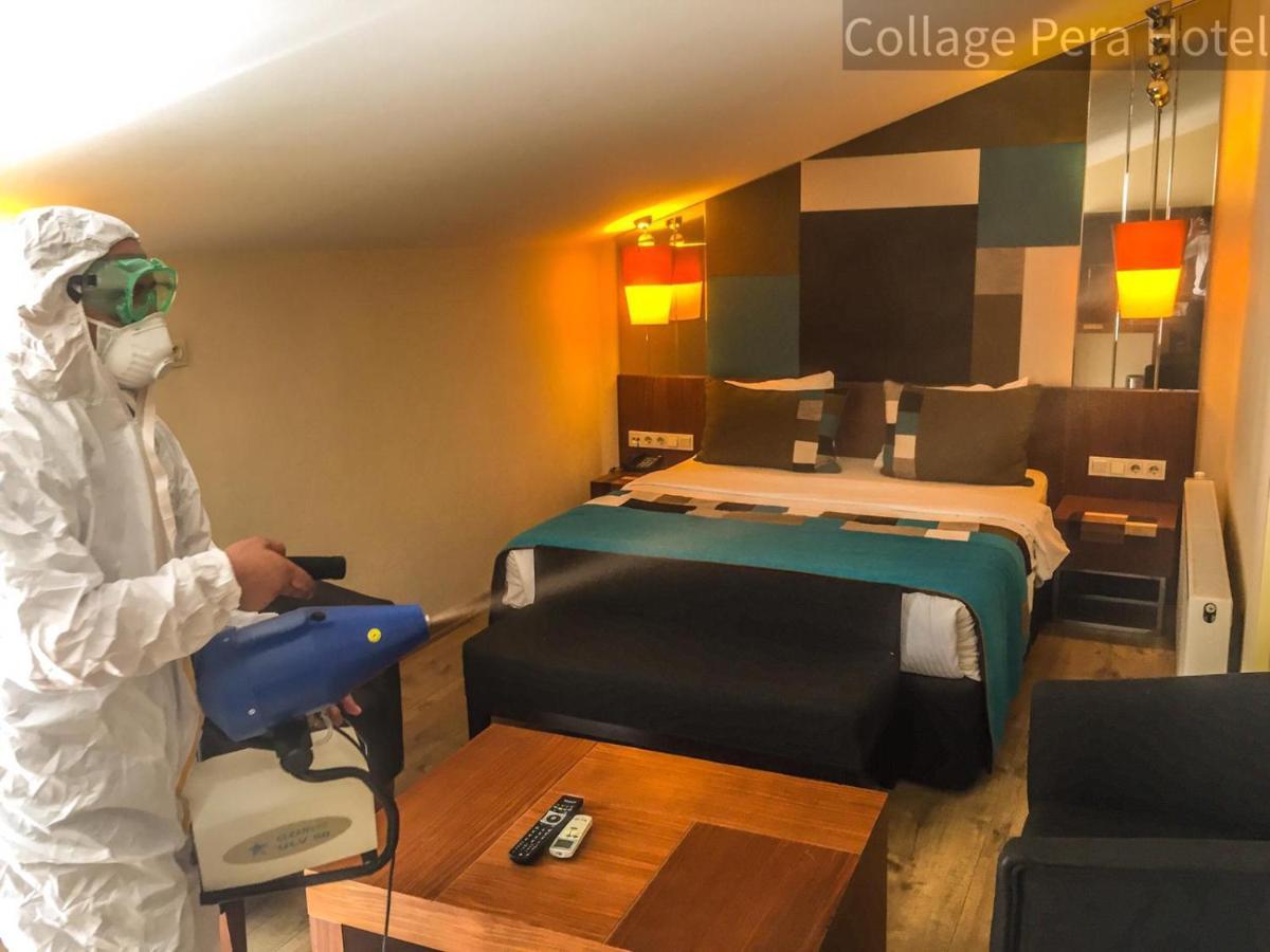 Collage Pera Hotel İstanbul Dış mekan fotoğraf