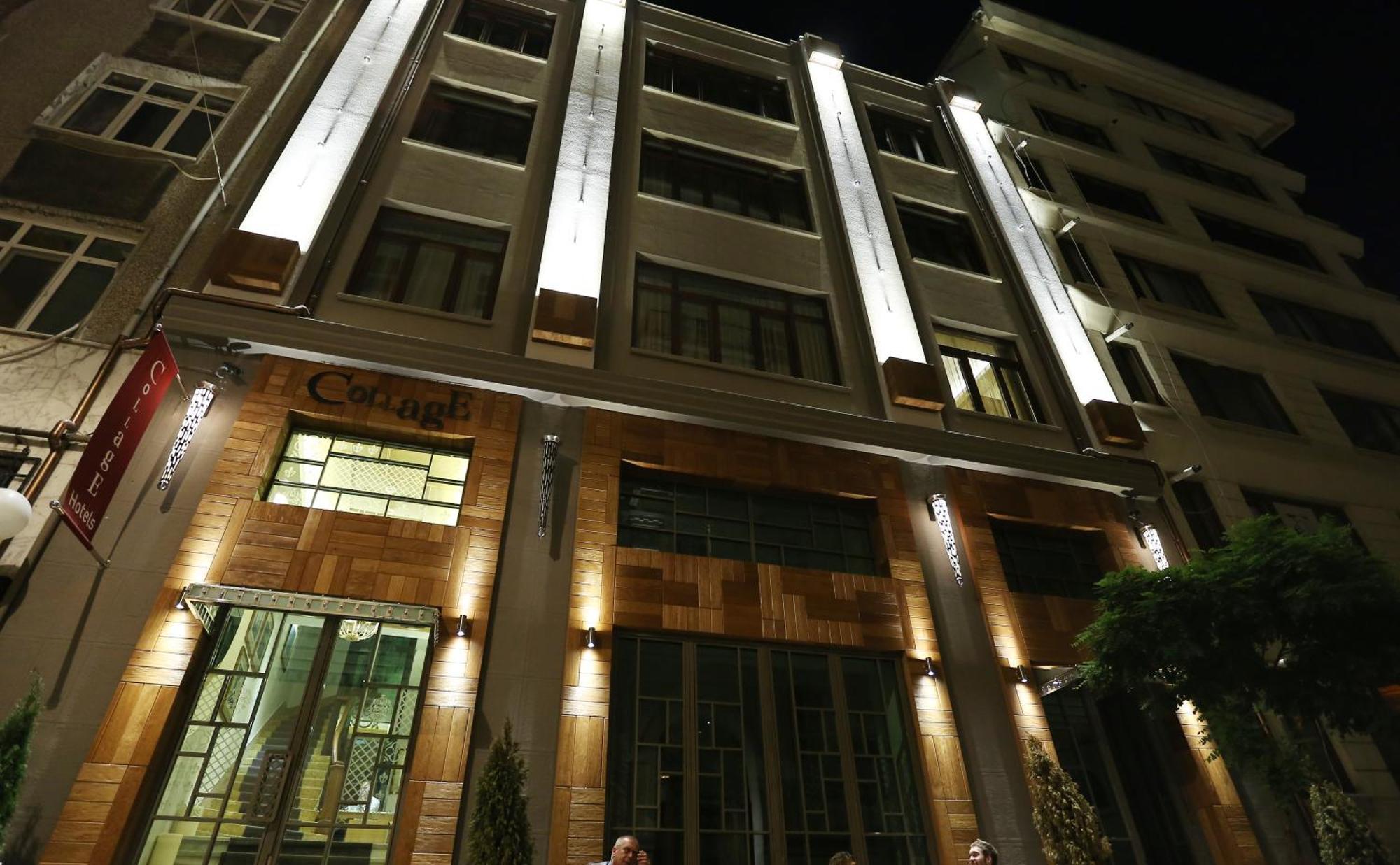 Collage Pera Hotel İstanbul Dış mekan fotoğraf