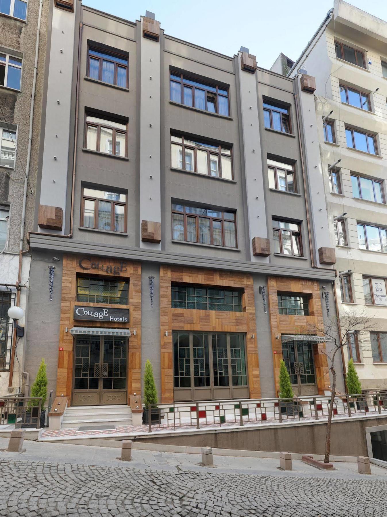 Collage Pera Hotel İstanbul Dış mekan fotoğraf